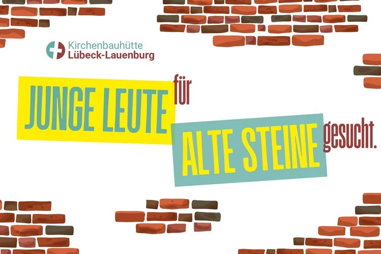 Blick auf ein Transparent