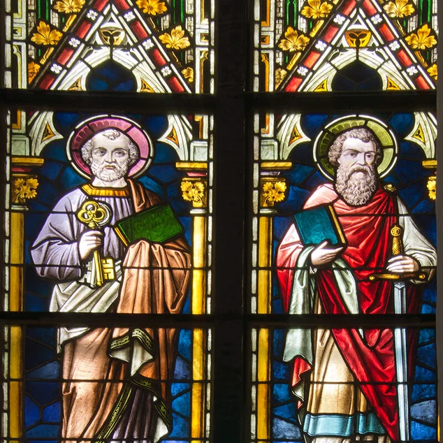 Chorfenster in der St.-Nicolai-Kirche Mölln