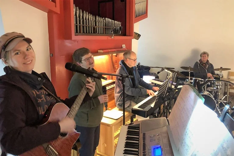 Band-Probenraum in der St.-Markus-Kirche