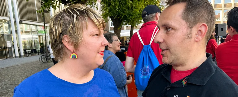 Mahnwache zum Anschlag auf CSD Berlin